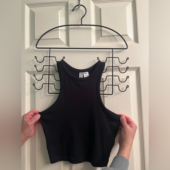 H&M Black Ribbed Tank Top - Picture 5 of 7